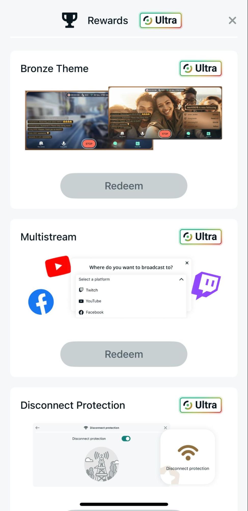 streamlabs mobile rewards